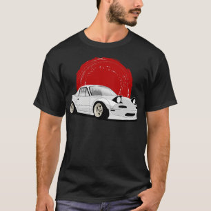 White Mazda Miata NA T-Shirt