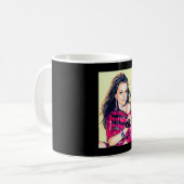 White mean girls Film Vintage Kaffeetasse (Vorderseite Links)