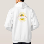 White Men Hoodie - Welt-Skleroderma-Tag (Rückseite)