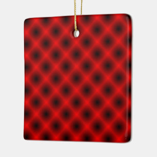 White Mesh Moire (Tintable) von Kenneth Yoncich Keramikornament