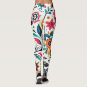 White Mexican Leggings (Rückseite)