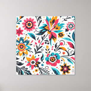 White Mexican Tasse Leinwanddruck