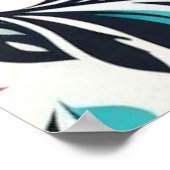 White Mexican Tasse Poster (Ecke)