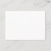 White Mighty Business Card Visitenkarte (Vorderseite)