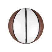 White Mini Basketball (Vertikal)
