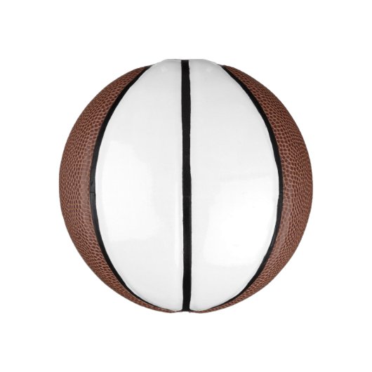 White Mini Mini Basketball (Vertikal)