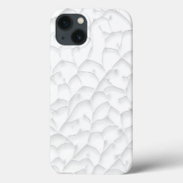 White Minimal Clean Look iPhone Case