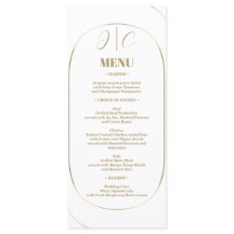 White Minimal Modern Arch Gold Hochzeit Abendessen