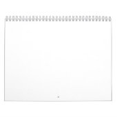 White Minimalist Background – Solid Blank Canvas Kalender (Titelbild)