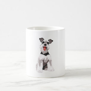 White Minischnauzer Tasse