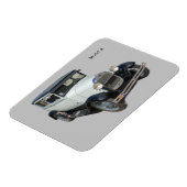 White Model A MagMagMagnet Magnet (Linke Seite)