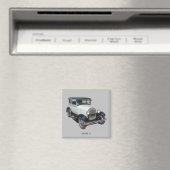White Model A MagMagnet Magnet (In Situ (Geschirrspüler))