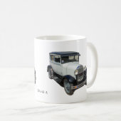 White Model A Tasse (VorderseiteRechts)