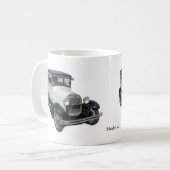 White Model A Tasse (Vorderseite Links)