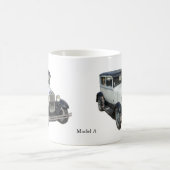 White Model A Tasse (Mittel)