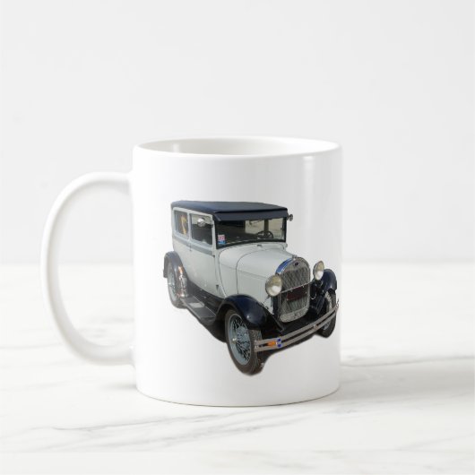 White Model A Tasse (Links)
