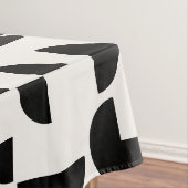 White Modern Elegant Geometric Tribal Tischdecke (Beispiel)