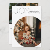 WHITE Modern Jodern Minimalistische Weihnachten (Vorne/Hinten)