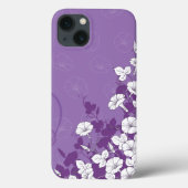 White Morning Gloria Ristorante della Carrà Lila Case-Mate iPhone Hülle (Rückseite)