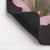 White Morning Glory Blume Mousepad (Ecke)