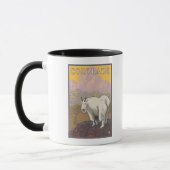 White Mountain GoatColorado Tasse (Links)