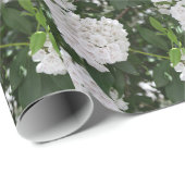 White Mountain Laurel Blume Geschenkpapier (Rolleneckpunkt)