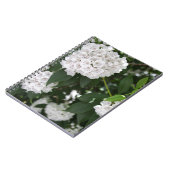 White Mountain Laurel Star Shaped Blume Notizblock (Linke Seite)