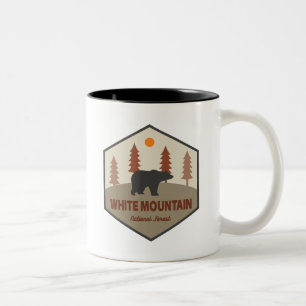 White Mountain National Forest Bear Zweifarbige Tasse