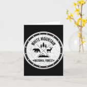 White Mountain National Forest New Hampshire Maine Karte (Gelbe Blume)