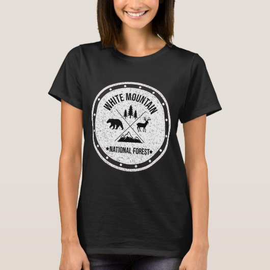 White Mountain National Forest New Hampshire Maine T-Shirt (Vorderseite)