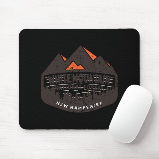 White Mountain National Forest New Hampshire Usa  Mousepad (Mit Mouse)