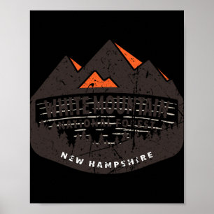 White Mountain National Forest New Hampshire USA  Poster