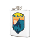 White Mountain Peak California Sunrise Flachmann (Links)