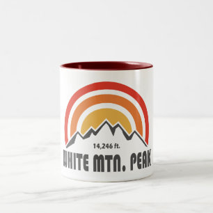 White Mountain Peak Kalifornien Zweifarbige Tasse