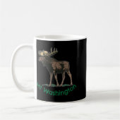 White Mountains Mt Washington New Hampshire Moose Kaffeetasse (Links)