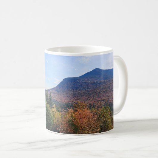 White Mountains New Hampshire Herbstblätterung Kaffeetasse (VorderseiteRechts)