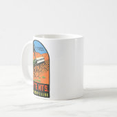 White Mountains New Hampshire Kaffeetasse (Vorderseite Links)