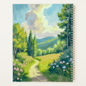 White Mountains | New Hampshire Landscape Painting Planer (Rückseite)