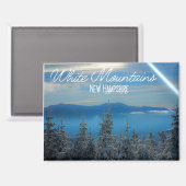 White Mountains New Hampshire Magnet (Vorderseite/Rückseite)