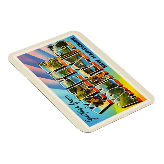 White Mountains New Hampshire NH Travel Souvenir Magnet (Rechte Seite)
