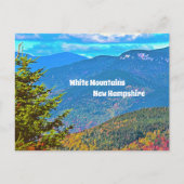 White Mountains New Hampshire Postcard Postkarte (Vorderseite)