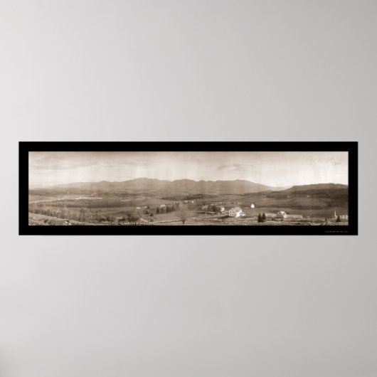 White Mountains NH Foto 1912 Poster (Vorne)