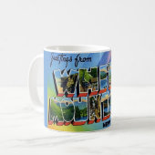  White Mountains NH Kaffeetasse (Vorderseite Links)