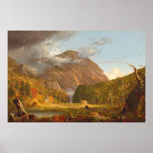 White Mountains - Thomas Cole Fine Art Poster (Vorne)