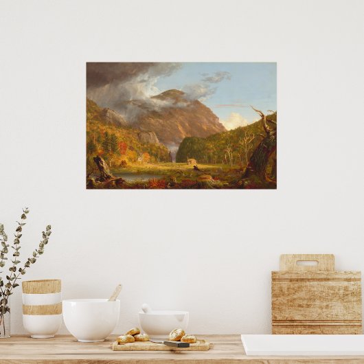 White Mountains - Thomas Cole Fine Art Poster (Küche)