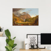 White Mountains - Thomas Cole Fine Art Poster (Heimbüro)