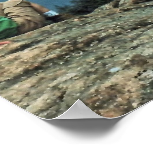 White Mountains Vista Poster (Ecke)