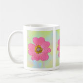 White Mug With Flowers Kaffeetasse (Links)