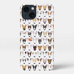 White Multibull Bull Terrier Phone Case iPhone 13 Hülle