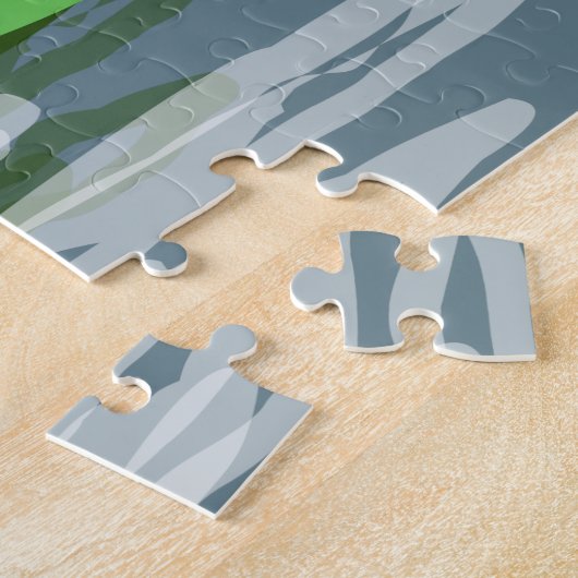 White Mute Swan Puzzle (Seite)